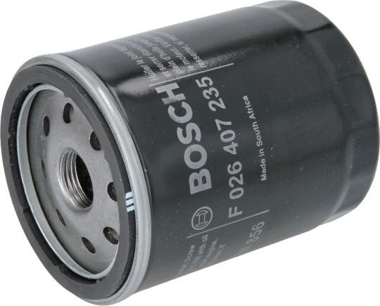 BOSCH F 026 407 235 - Масляний фільтр autocars.com.ua