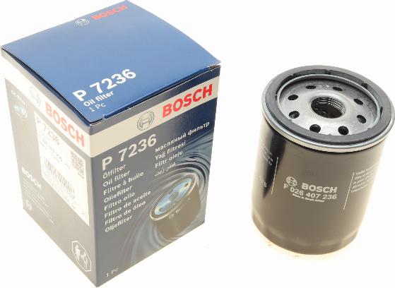 BOSCH F 026 407 236 - Масляный фильтр avtokuzovplus.com.ua