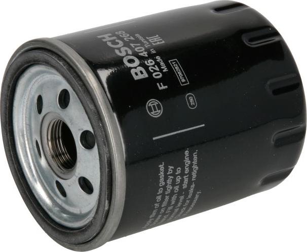 BOSCH F 026 407 268 - Масляний фільтр autocars.com.ua