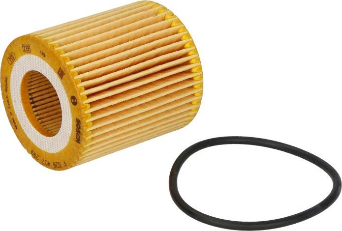 BOSCH F 026 407 299 - Масляний фільтр autocars.com.ua