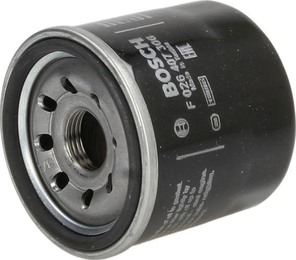 BOSCH F 026 407 306 - Масляний фільтр autocars.com.ua