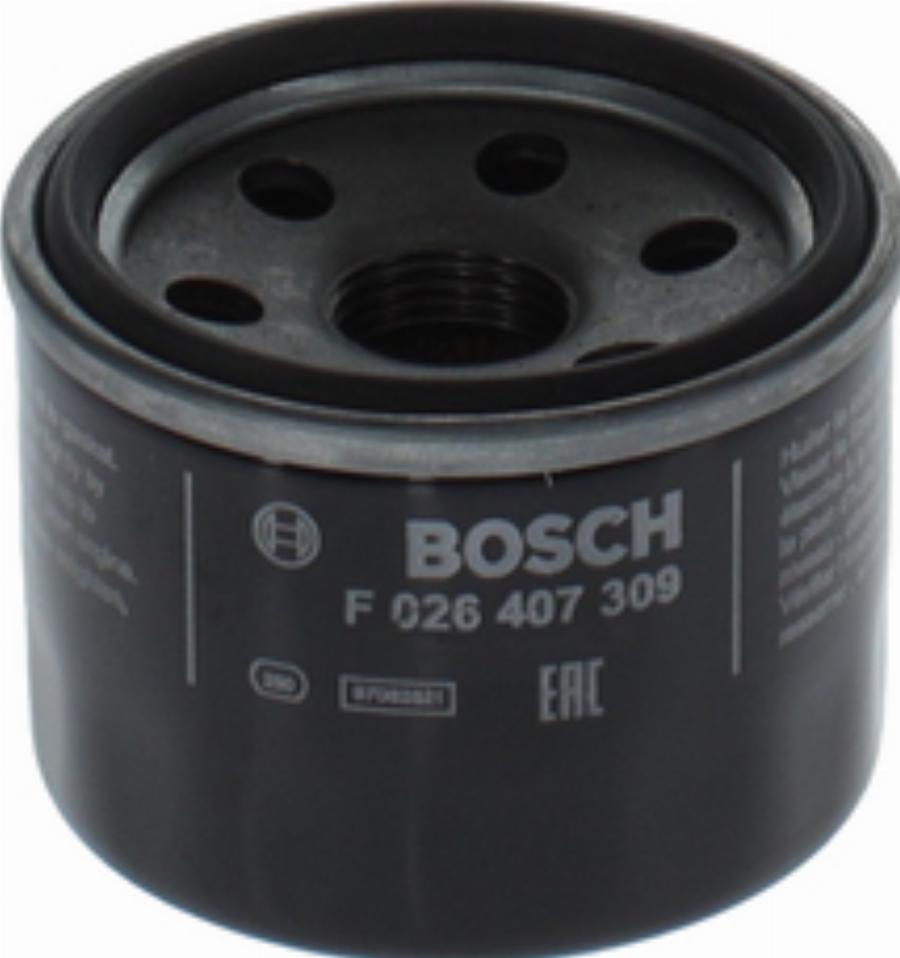 BOSCH F 026 407 309 - Масляний фільтр autocars.com.ua