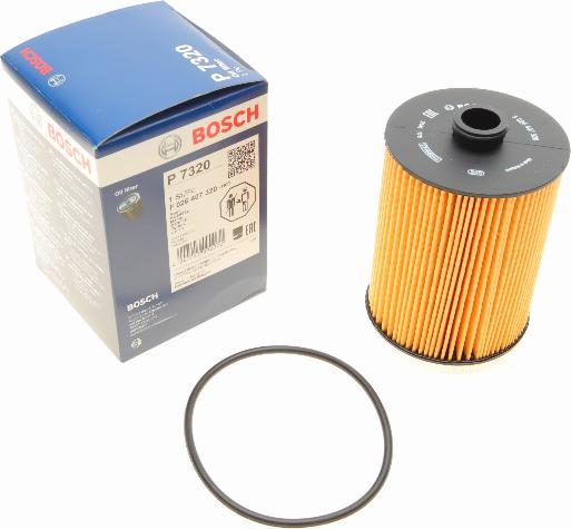 BOSCH F 026 407 320 - Масляний фільтр autocars.com.ua