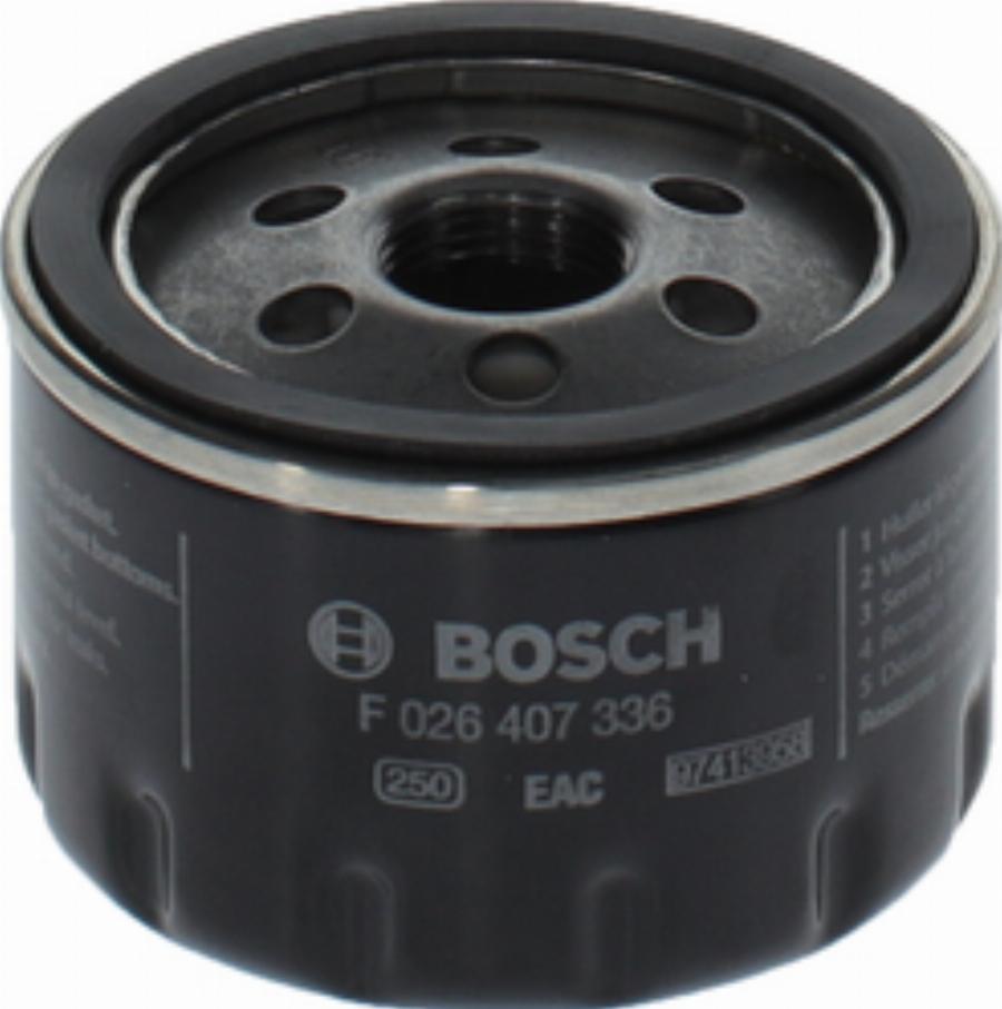 BOSCH F 026 407 336 - Масляный фильтр autodnr.net