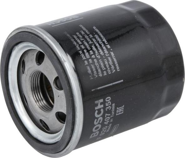 BOSCH F 026 407 350 - Масляний фільтр autocars.com.ua