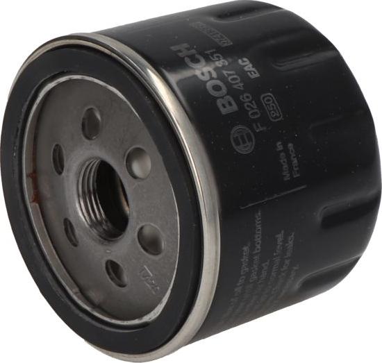 BOSCH F 026 407 351 - Масляний фільтр autocars.com.ua