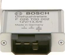 BOSCH F 026 T00 002 - Реле, паливний насос autocars.com.ua