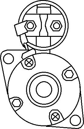 BOSCH F 032 111 805 - Стартер autodnr.net