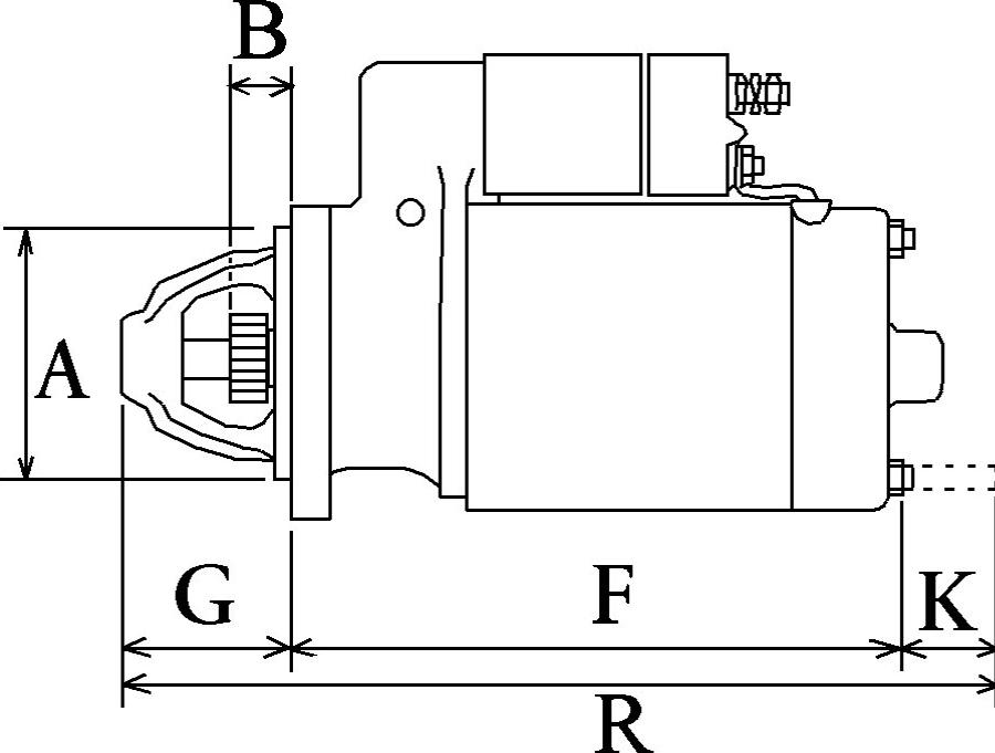 BOSCH F 032 111 805 - Стартер autodnr.net