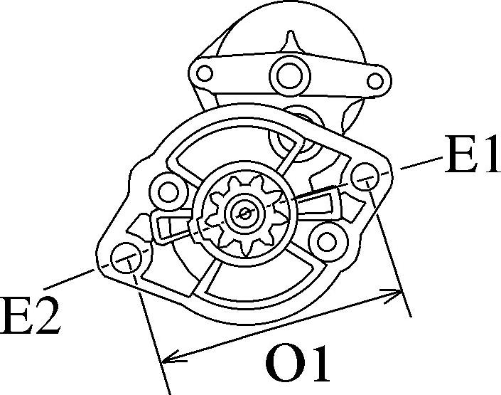 BOSCH F 032 113 132 - Стартер autocars.com.ua