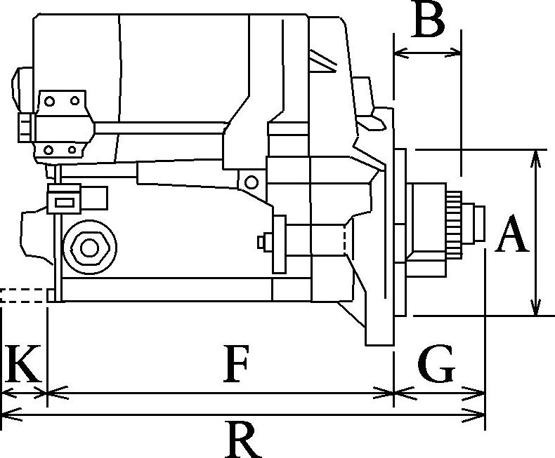 BOSCH F 032 113 132 - Стартер autocars.com.ua