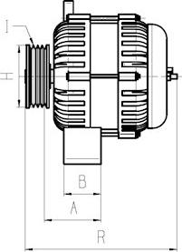 BOSCH F 032 110 620 - Генератор autocars.com.ua