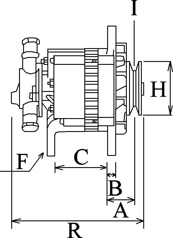 BOSCH F 032 111 493 - Генератор autocars.com.ua