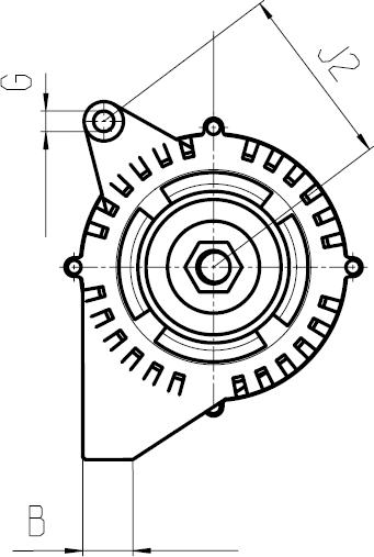 BOSCH F 032 112 072 - Генератор avtokuzovplus.com.ua