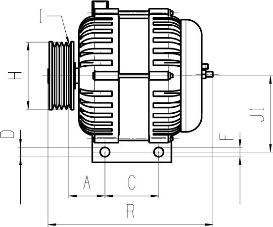 BOSCH F 032 112 072 - Генератор avtokuzovplus.com.ua