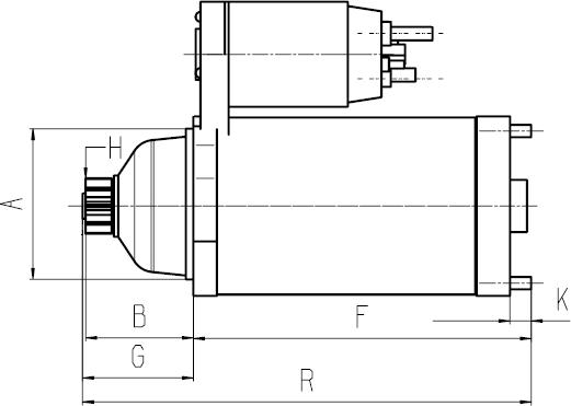 BOSCH F 032 112 435 - Стартер autocars.com.ua