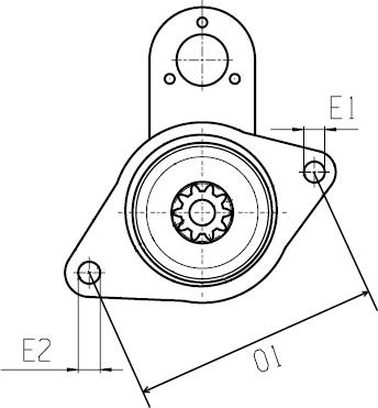 BOSCH F 032 112 435 - Стартер autocars.com.ua