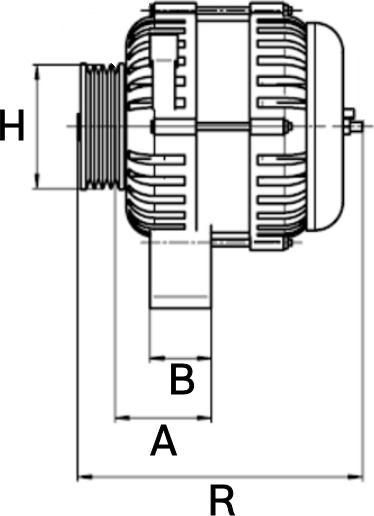 BOSCH F 032 113 295 - Генератор autocars.com.ua