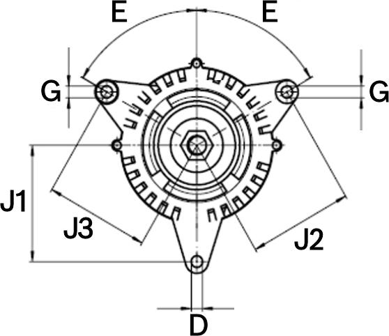 BOSCH F 032 113 448 - Генератор autocars.com.ua