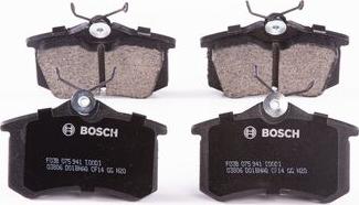 BOSCH F 03B 075 941 - Тормозные колодки, дисковые, комплект autodnr.net