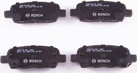 BOSCH F 03B 076 488 - Гальмівні колодки, дискові гальма autocars.com.ua