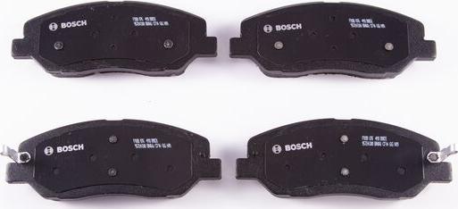 BOSCH F 03B 076 493 - Гальмівні колодки, дискові гальма autocars.com.ua