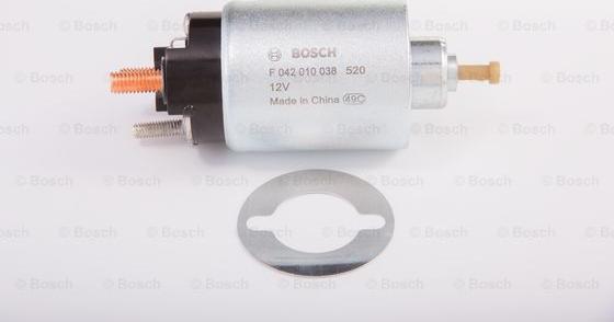 BOSCH F 042 010 038 - Тяговое реле, стартер avtokuzovplus.com.ua