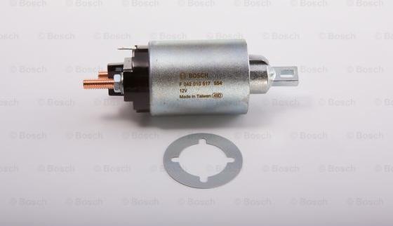 BOSCH F 042 010 517 - Тягове реле, стартер autocars.com.ua