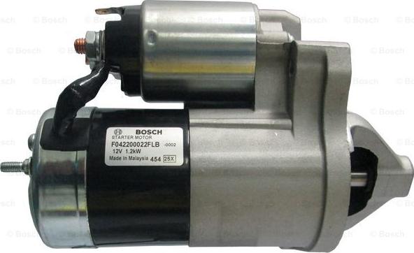 BOSCH F 042 200 022 - Стартер autocars.com.ua