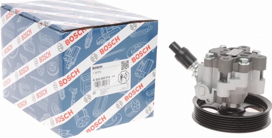 BOSCH K S02 000 014 - Гідравлічний насос, рульове управління, ГУР autocars.com.ua