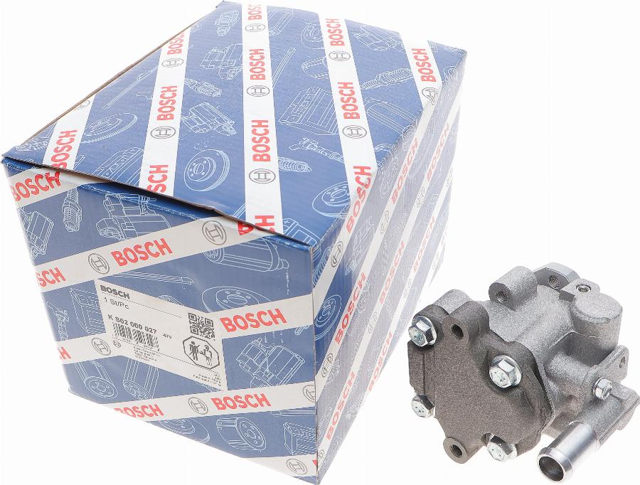 BOSCH K S02 000 027 - Гідравлічний насос, рульове управління, ГУР autocars.com.ua