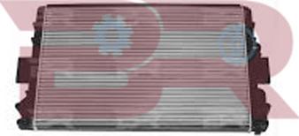 BOTTO RICAMBI BRAC2996 - Радіатор, охолодження двигуна autocars.com.ua