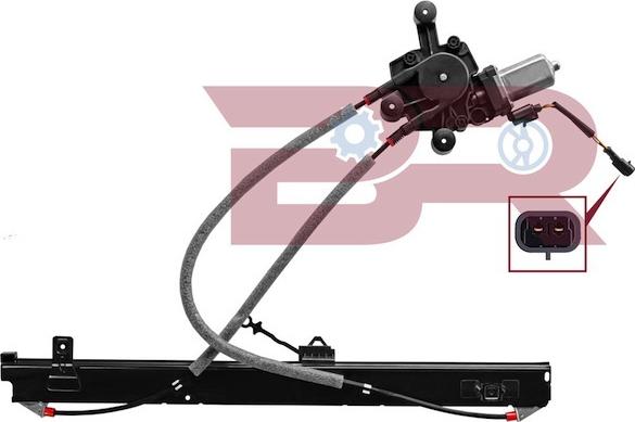 BOTTO RICAMBI BRCA1873 - Підйомний пристрій для вікон autocars.com.ua