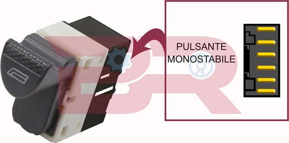 BOTTO RICAMBI BREL1110 - Вимикач, стеклолод'емнік autocars.com.ua