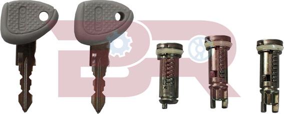 BOTTO RICAMBI BREL2664 - Циліндр замка autocars.com.ua
