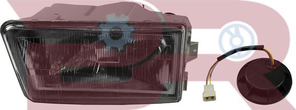 BOTTO RICAMBI BREL3939 - Основна фара autocars.com.ua