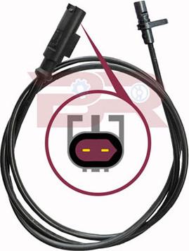 BOTTO RICAMBI BREL9032 - Датчик ABS, частота обертання колеса autocars.com.ua