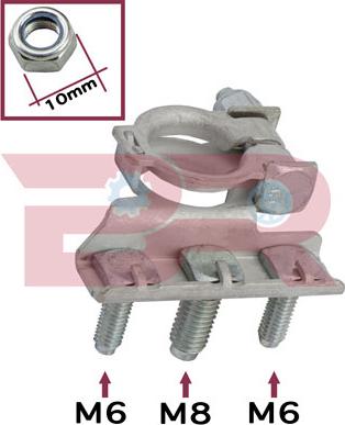 BOTTO RICAMBI BREL9575 - Адаптер акумуляторної батареї autocars.com.ua