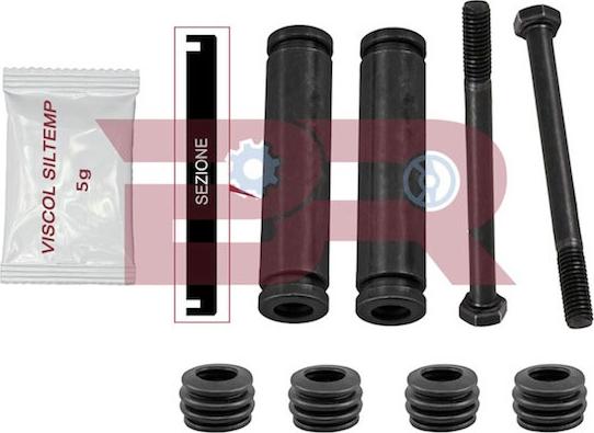 BOTTO RICAMBI BRFR1849 - Ремкомплект, гальмівний супорт autocars.com.ua