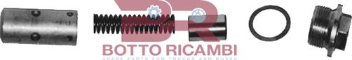 BOTTO RICAMBI BRM7012 - Пружина, клапан регулювання тиску масла - масляний насос autocars.com.ua