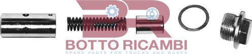 BOTTO RICAMBI BRM8751 - Пружина, клапан регулювання тиску масла - масляний насос autocars.com.ua