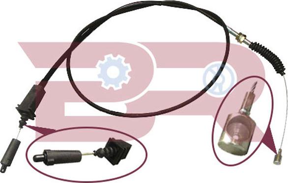 BOTTO RICAMBI BRM9915 - Тросик газу autocars.com.ua