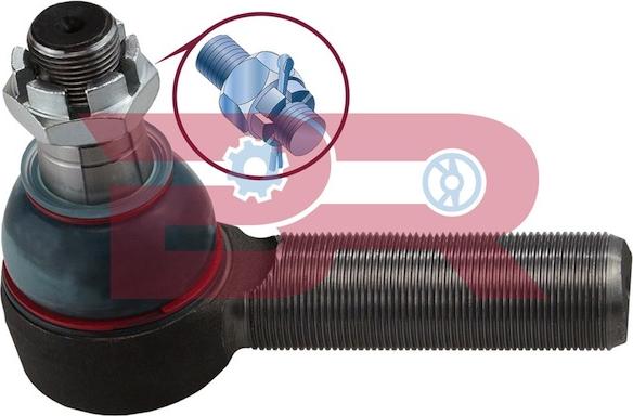 BOTTO RICAMBI BRST8524 - Наконечник рульової тяги, кульовий шарнір autocars.com.ua