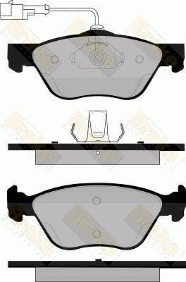 FIAT 0009948334 - Гальмівні колодки, дискові гальма autocars.com.ua