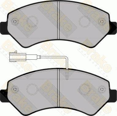 DS 1612433780 - Гальмівні колодки, дискові гальма autocars.com.ua