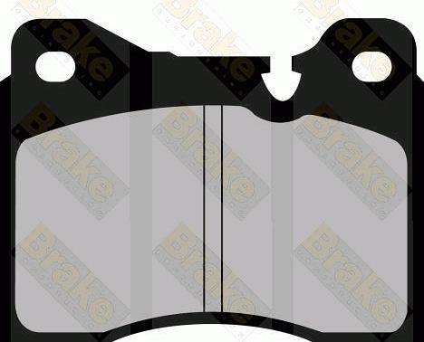 Brake Engineering PA284 - Тормозные колодки, дисковые, комплект autodnr.net