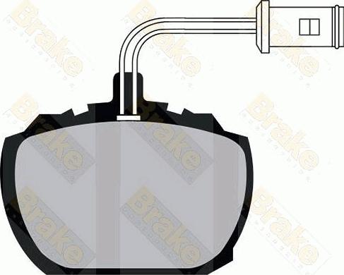 Brake Engineering PA319 - Гальмівні колодки, дискові гальма autocars.com.ua