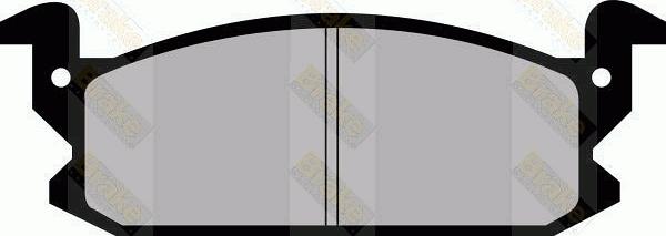 Brake Engineering PA365 - Гальмівні колодки, дискові гальма autocars.com.ua