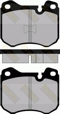 Brake Engineering PA397 - Гальмівні колодки, дискові гальма autocars.com.ua