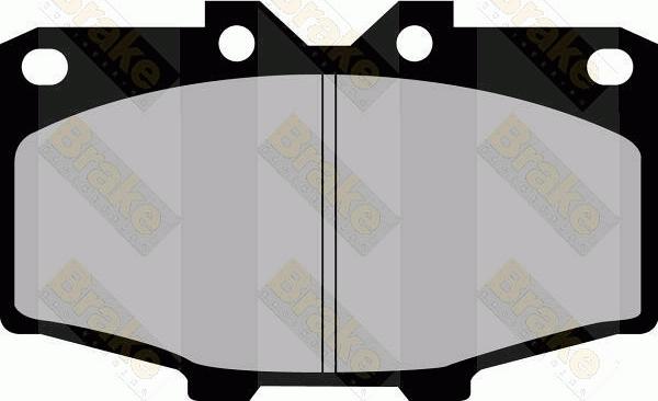 Brake Engineering PA399 - Гальмівні колодки, дискові гальма autocars.com.ua